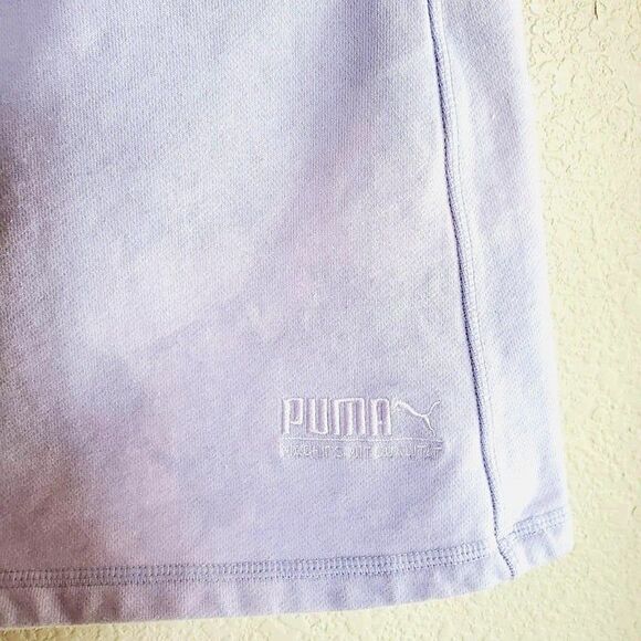 Puma Womens Skirt Purple L Active with Pockets Drawstring Mini New - Picture 8 of 9